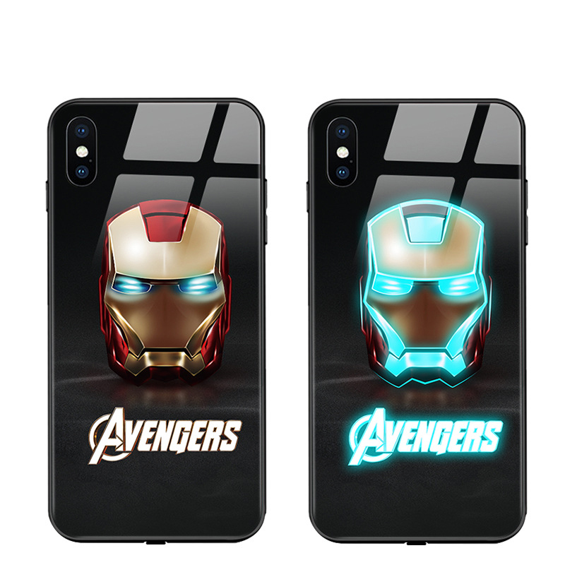 Full Coverage Flashing Cartoon Phone Case